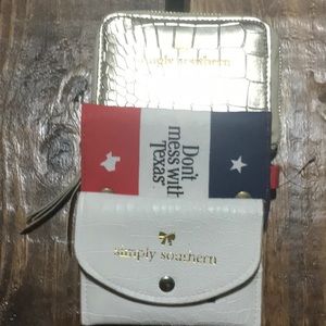 Two Simply southern wallets and  don’t mess with Texas wallet